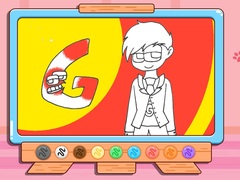 Mchezo Coloring Book: Alphabet Lore G