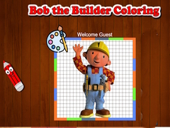 Mchezo Bob the Builder Coloring