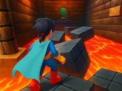 Mchezo Superhero Escape Run