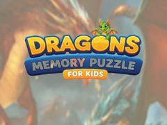 Mchezo Dragons Memory Puzzle For Kids
