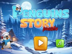 Mchezo Penguins Story Puzzle