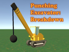 Mchezo Punching Excavator: Breakdown!
