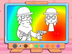 Mchezo Coloring Book: Sprunki Tunner