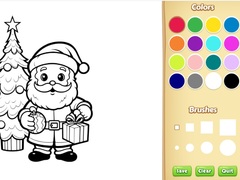 Mchezo Christmas Coloring Book For Kids