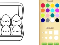Mchezo Easy Coloring Book For Kids