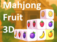 Mchezo Mahjong Fruit 3D