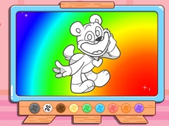 Mchezo Coloring Book: Bobby BearHug