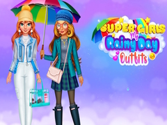 Mchezo Super Girls My Rainy Day Outfits
