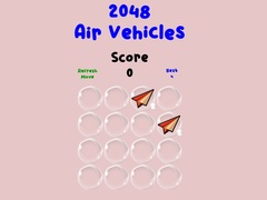 Mchezo 2048 Air Vehicles