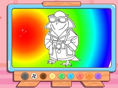 Mchezo Coloring Book: Spionero Golubiro