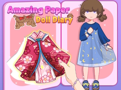 Mchezo Amazing Paper Doll Diary