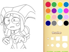 Mchezo Pomni Coloring Book For Kids