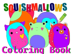 Mchezo Squishmallow Coloring Book