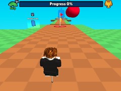 Mchezo Obby Pogo Parkour!