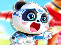 Mchezo Jigsaw Puzzle: Baby Panda Robot Team
