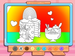 Mchezo Coloring Book: Unicorn Chef