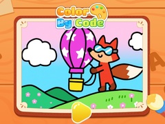 Mchezo Color By Code: Hot Air Balloon