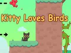 Mchezo Kitty Loves Birds