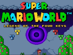 Mchezo Super Mario World Legend of the Four Keys