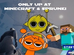 Mchezo Only Up At Minecraft & Sprunki