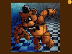Mchezo Fnaf Freddy Sliding Puzzle