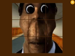 Mchezo Obunga Nextbots Sliding Puzzle