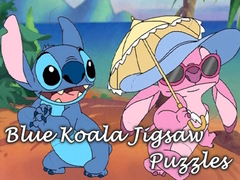 Mchezo Blue Koala Jigsaw Puzzles