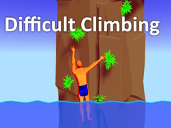 Mchezo Difficult Climbing
