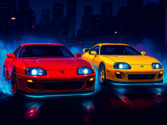 Mchezo Two Supra Drifters