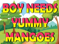 Mchezo Boy Needs Yummy Mangoes
