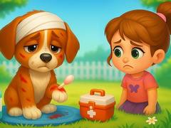 Mchezo Lost Puppy Rescue and Care