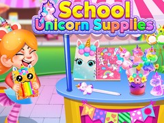 Mchezo School Unicorn Supplies