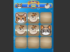 Mchezo Tic Tac Toe Cat