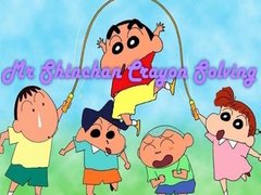 Mchezo Mr Shinchan Crayon Solving