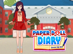 Mchezo Paper Doll Diary: Dress Up DIY