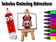 Mchezo Labubu Coloring Adventure