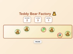 Mchezo Teddy Bear Factory