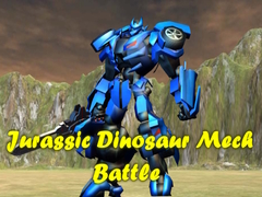 Mchezo Jurassic Dinosaur Mech Battle