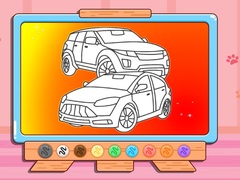 Mchezo Coloring Book: Sports Car