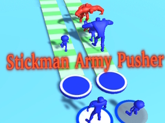 Mchezo Stickman Army Pusher