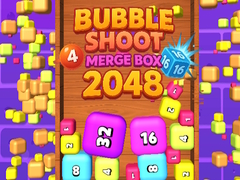 Mchezo Bubble Shoot Merge Box 2048