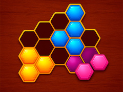 Mchezo Hexa Block: Honey Cells