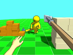 Mchezo Spear vs Ragdolls: Playground!