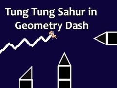 Mchezo Tung Tung Sahur in Geometry Dash