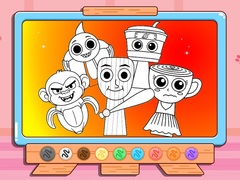 Mchezo Coloring Book: Sprunki Italian Brainrot Mod