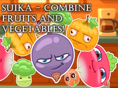 Mchezo Suika - Combine fruits and vegetables!