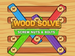 Mchezo Screw Nuts Bolts Wood Solve