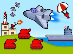 Mchezo Bomber Plane: 2D Air Strike