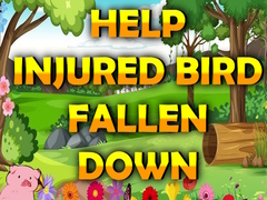 Mchezo Help Injured Bird Fallen Down