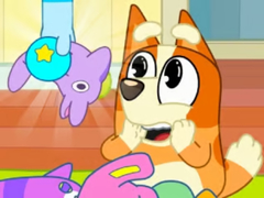 Mchezo Jigsaw Puzzle: Bluey Toy Claw Machine